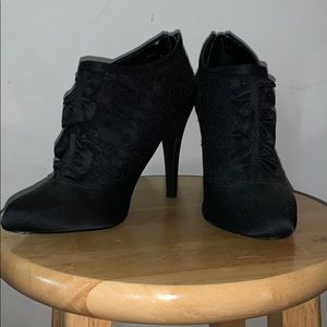 Black Heel Booties